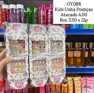 Unha Postiças Infantil Hello Mini