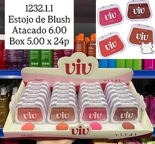 Estojo de Blush Viv Vivai