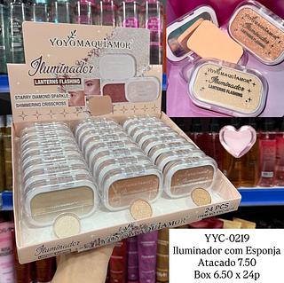 Iluminador com Esponja Yoyo Maquiamor