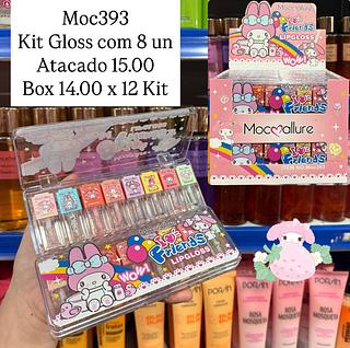 Kit Gloss com 8 un Mocmallure