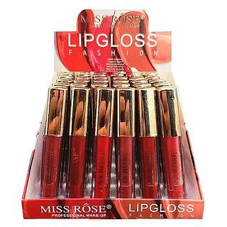 Lip Gloss Fashion Miss Rôse (somente avulso validade 2026)