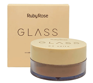Pó Solto Glass Cor 4 Ruby Rose (somente peças)