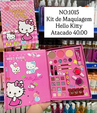 Kit de Maquiagem Hello Kitty Miss Ever