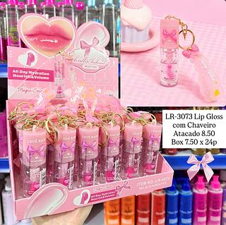 Lip Gloss com Chaveiro Lové Rain