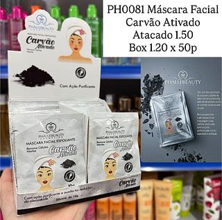 Máscara Facial Carvão Ativado Phállebeauty (somente peças)