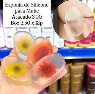 Esponja de Silicone para Make