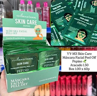 Máscara Facial Peel Off Pepino Yoyo Maquiamor