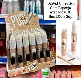 Corretivo com Esponja Pure Vivai
