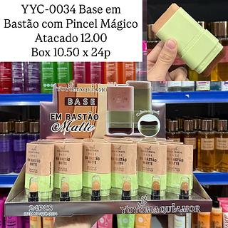 Base em Bastão com Pincel Mágico Yoyo Maquiamor