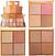 Paleta de Iluminadores Glow Trio Ruby Rose