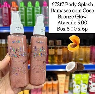 Body Splash Damasco com Coco Bronze Glow Safira