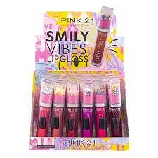 Lip Gloss Smilly Vibes Pink 21 (Validade:05/2026)