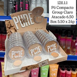 Pó Compacto Pure Skin Grupo Claro Vivai
