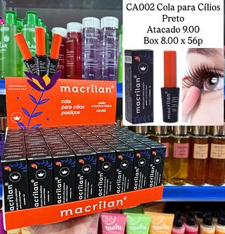 Cola para Cílios Preta Macrilan