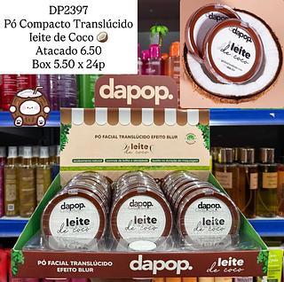 Pó Compacto Translúcido Leite de Coco Dapop