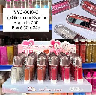 Lip Gloss com Espelho Yoyo Maquiamor