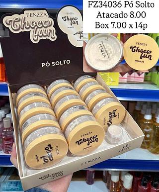 Pó Solto Choco Fun Fenzza