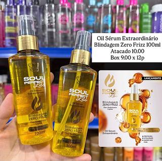Oil Sérum Extraordinário Blindagem Zero Frizz Soul