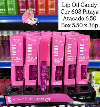 Lip Gloss Candy Pitaya Cor 608 Max Love