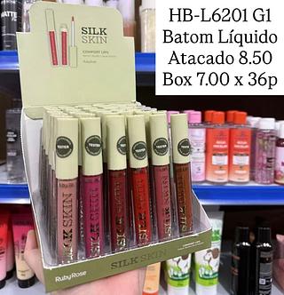Batom Líquido Silk Skin Comfort Lips Ruby Rose (somente avulso)