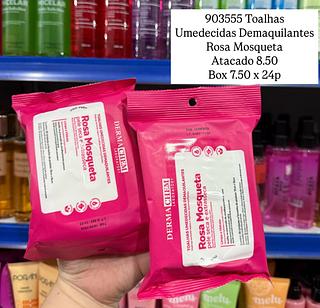 Lenços Demquilante Rosa Mosqueta Dermachem