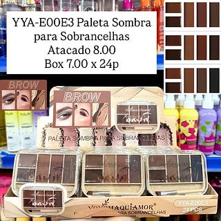 Paleta de Sombras para Sobrancelhas Yoyo Maquiamor