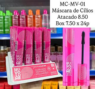 Máscara de Cílios Max Volume Curvado Definido Mahav