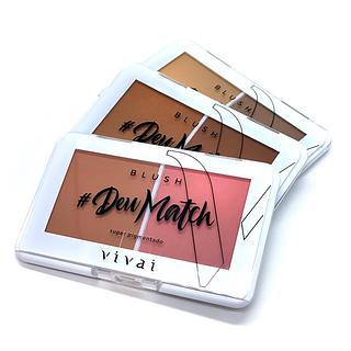 Duo Blush e Contorno Duo Match Vivai (somente avulso)