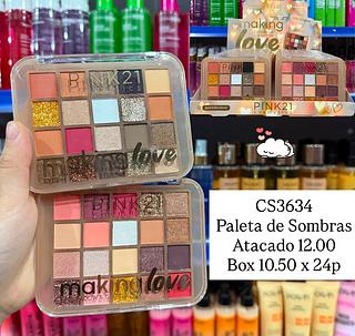 Paleta de Sombra e Glitter Making Love Pink 21