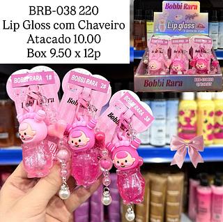 Lip Gloss com Chaveiro Bobbi Rara
