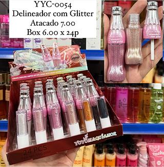 Delineador com Glitter Yoyo Maquiamor