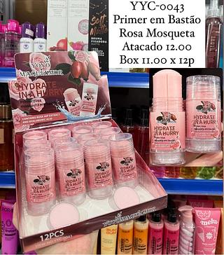 Primer em Bastão Rosa Mosqueta Yoyo Maquiamor