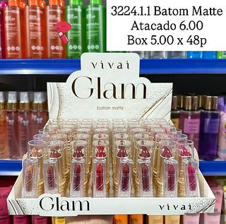 Batom Matte Glam Vivai