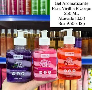 Gel Aromatizante Para Virilha Blow Candy Cream 250ml Maisyou