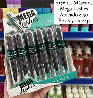 Máscara Mega Lashes Á Prova D'Água Vivai