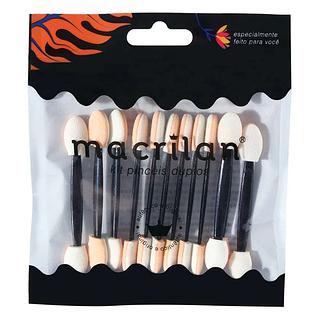 Kit com 12 Aplicadores de Sombra Macrilan (somente avulso)