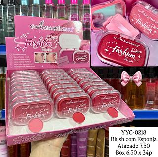 Blush com Esponja Yoyo Maquiamor