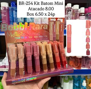 Kit Batom Mini 4 em 1 Bobbi Rara (somente avulso)