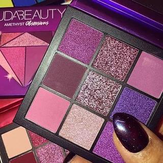 Paleta de Sombras 9 Cores Amethyst Obsessions Huda Beauty (somente avulso)