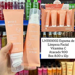 Espuma de Limpeza Vitamina C Lua e Neve