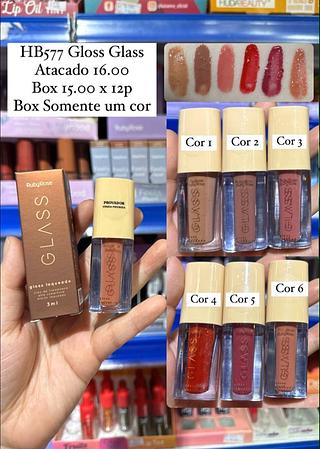 Gloss Laqueado Glass Ruby Rose