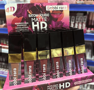 Batom Líquido Matte HD Bobbi Rara (somente avulso, Validade:05/2026)