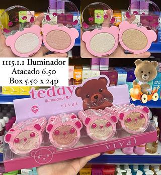 Estojo de Iluminador Teddy Vivai