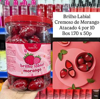 Brilho labial Cremoso de Morango Sombra Flor