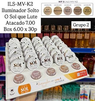 Iluminador Pó Solto o Sol que Lute Mahav