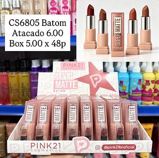 Batom Super Matte Pink 21