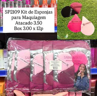 Kit de Esponjas Para Maquiagem Sabrina Sato