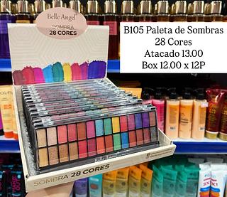 Paleta de Sombra 28 Cores Belle Angel