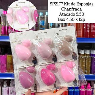 Kit Esponja Chanfrada Sabrina Sato