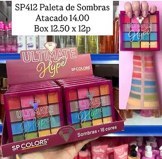 Paleta de Sombras Ultimate Hype Sp Colors